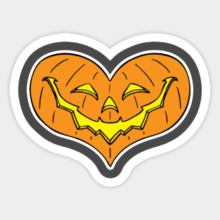 I LOVE HALLOWEEN Sticker